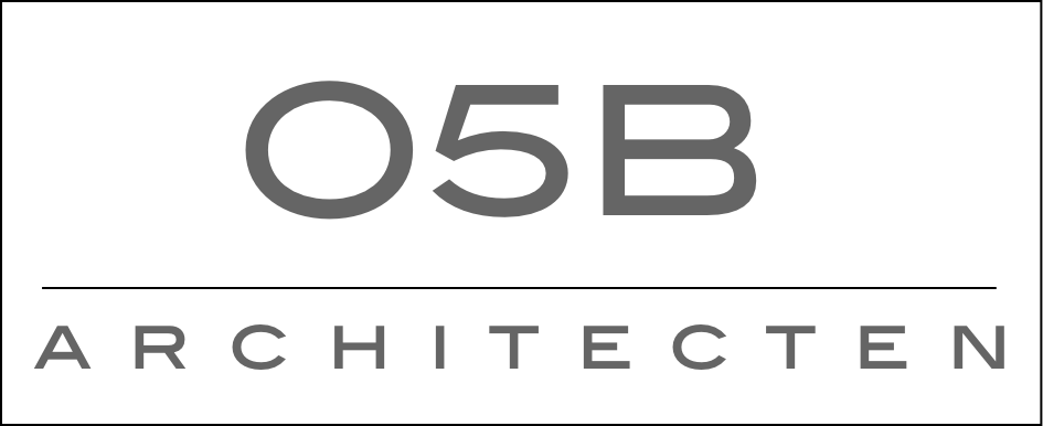 Logo O5B architecten transparant